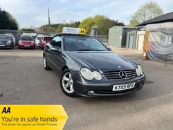 Green Used 2005 Mercedes CLK240 Avantgarde Cabriolet | £1,990 (A bit pricey)
