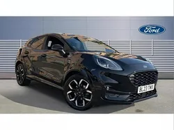 Black Used 2023 Ford Puma ST-Line X SUV | £17,302 (Fair price)