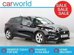 Black Used 2021 Seat Leon FR Hatchback | £17,640 (Expensive)