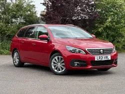 Red Used 2021 Peugeot 308 Allure Estate | £10,990 (Super price)