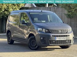 Grey Used 2020 Peugeot Partner Van | £8,495 (Fair price)