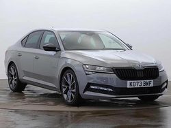 Meteor grey Used 2024 Skoda Superb SportlinePlus Hatchback | £26,995 (Fair price)