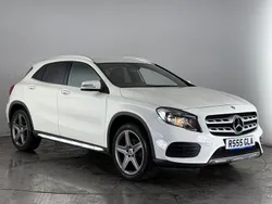 White Used 2017 Mercedes GLA200 AMG line SUV | £11,950 (Fair price)