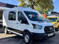 White Used 2022 Ford Transit Van | £13,990 (A bit pricey)