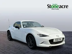 White Used 2018 Mazda MX5 Inclusive Cabriolet | £14,995 (Fair price)