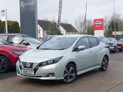 Silver Used 2018 Nissan Leaf Hatchback | £9,690 (A bit pricey)