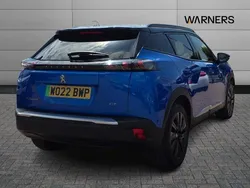 Blue Used 2022 Peugeot e-2008 Premium SUV | £14,695 (A bit pricey)
