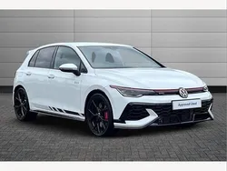 Pure white Used 2025 VW Golf VIII GTI Clubsport Hatchback | £38,950 (Expensive)
