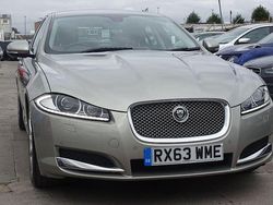 Gold Used 2013 Jaguar XF Premium Luxury Sedan | £4,395 (Fair price)