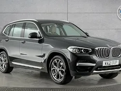 Grey Used 2021 BMW X3 xLine SUV | £31,950 (Fair price)