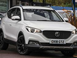 White Used 2018 MG ZS Excite Sedan | £8,991 (Fair price)