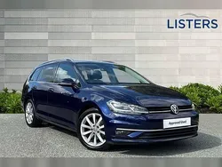 Atlantic blue Used 2020 VW Golf VII GT Estate | £17,500 (Fair price)