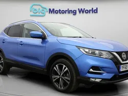 Blue Used 2018 Nissan Qashqai N-Connecta SUV | £11,700 (Fair price)