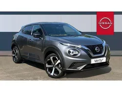 Grey Used 2021 Nissan Juke Tekna SUV | £12,921 (Fair price)