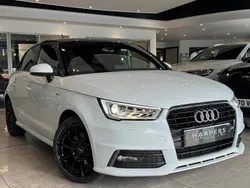 White Used 2016 Audi A1 S-Line Hatchback | £9,839 (A bit pricey)