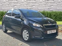Black Used 2017 Peugeot 108 Active Hatchback | £5,320 (Good price)