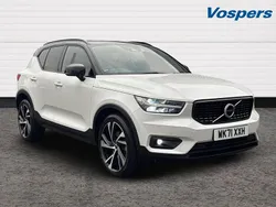 White Used 2021 Volvo XC40 R-Design Pro SUV | £22,400 (A bit pricey)