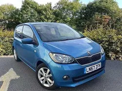 Crystal blue metallic Used 2017 Skoda Citigo SE L Hatchback | £7,990 (A bit pricey)
