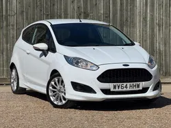 White Used 2014 Ford Fiesta Zetec Hatchback | £3,970 (Fair price)