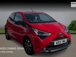 Red Used 2021 Toyota Aygo Trend Hatchback | £10,561 (Fair price)
