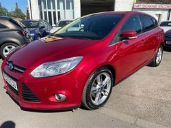 Red Used 2014 Ford Focus Titanium X Hatchback | £4,495 (Fair price)