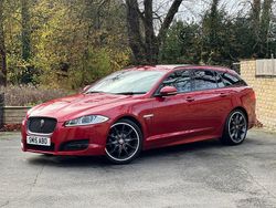 Red Used 2015 Jaguar XF R-Sport Sedan | £12,290 (Expensive)