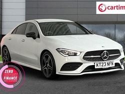White Used 2023 Mercedes CLA200 AMG Line Premium Coupe | £24,899 (Fair price)