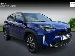 Blue Used 2022 Toyota Yaris Hybrid Design Hatchback | £21,660