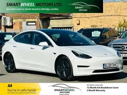 White Used 2020 Tesla Model 3 Long Range Sedan | £13,540 (Fair price)