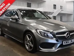 Grey Used 2016 Mercedes C250 AMG line Coupe | £15,498 (A bit pricey)