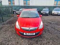 Red Used 2013 Vauxhall Corsa Hatchback | £2,499 (Super price)