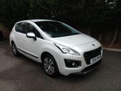 White Used 2014 Peugeot 3008 Active Hatchback | £4,995 (Fair price)