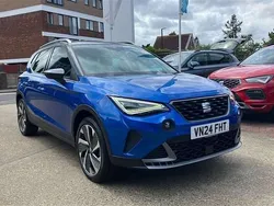 Blue Used 2024 Seat Arona FR Sport SUV | £17,395 (Fair price)