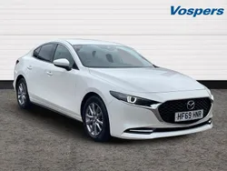 White Used 2019 Mazda 3 Inclusive Sedan | £13,450 (Super price)