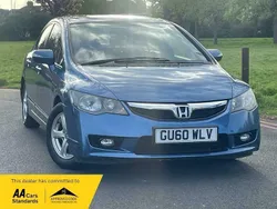 Blue Used 2010 Honda Civic Hybrid Sedan | £4,995 (Expensive)