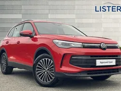 Persimmon red Used 2024 VW Tiguan Life SUV | £31,500 (A bit pricey)