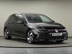 Grenadilla black metallic Used 2024 VW Golf VIII GTI Hatchback | £33,000 (Fair price)