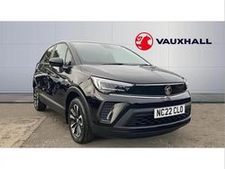 Black Used 2022 Vauxhall Crossland Design Edition SUV | £12,145 (Fair price)