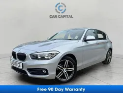 Silver Used 2017 BMW 118 Sport Line Hatchback | £9,500 (Fair price)