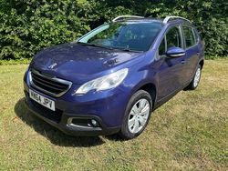 Blue Used 2014 Peugeot 2008 Active SUV | £3,995 (Fair price)