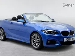 Blue Used 2018 BMW 220 M Sport Cabriolet | £16,500 (Fair price)