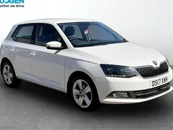 White Used 2017 Skoda Fabia SE L Hatchback | £7,821 (Good price)
