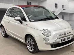 White Used 2011 Fiat 500C Lounge Cabriolet | £2,995 (Expensive)