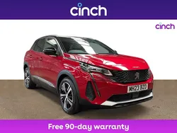 Red Used 2023 Peugeot 3008 GTi SUV | £18,449 (Fair price)