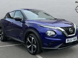 Blue Used 2022 Nissan Juke Tekna SUV | £15,010 (Fair price)