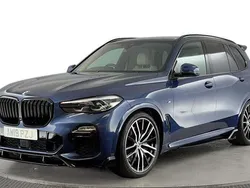 Blue Used 2019 BMW X5 M Sport SUV | £33,420 (Good price)