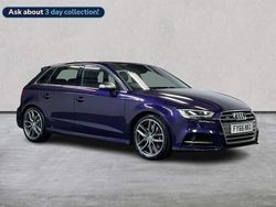 Purple Used 2016 Audi S3 Sportback Business Hatchback | £16,499
