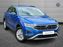 Blue Used 2023 VW T-Roc Life SUV | £19,424 (Fair price)