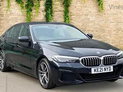 Black Used 2021 BMW 530e M Sport | £26,802 (Fair price)