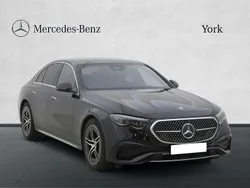 Black Used 2024 Mercedes E220 AMG Line Premium Sedan | £48,000